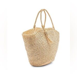Florabella Straw Hand Bag in Natural